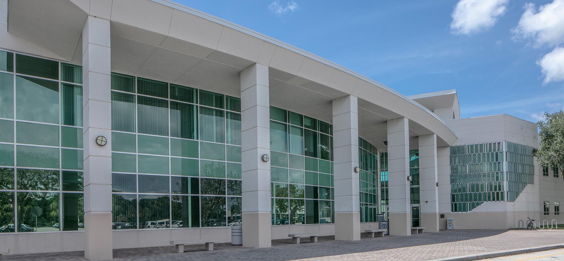 Florida Atlantic University End of Breezeway Entrance